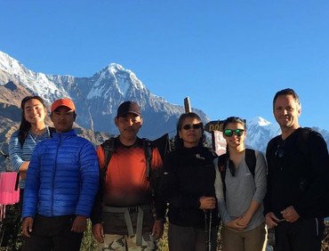 Annapurna Panorama Trek for families combined White Water Rafting and Chitwan Tour, 14 Days